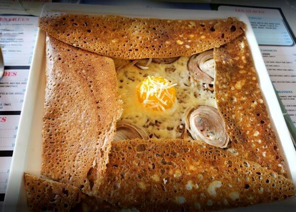 Crêpe salée