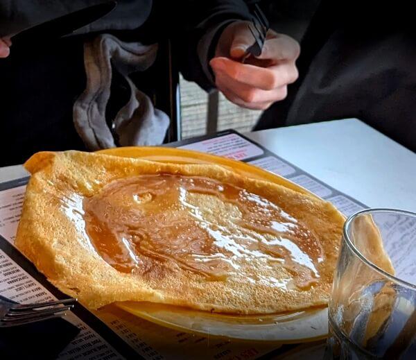 Crêpe sucrée