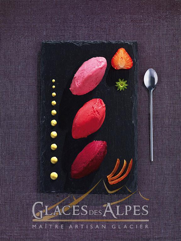 Glaces des Alpes